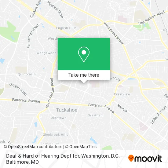 Deaf & Hard of Hearing Dept for map