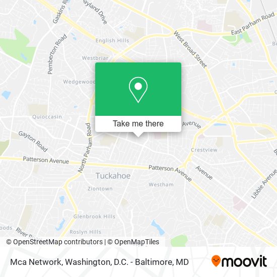 Mca Network map
