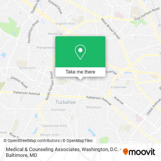 Medical & Counseling Associates map