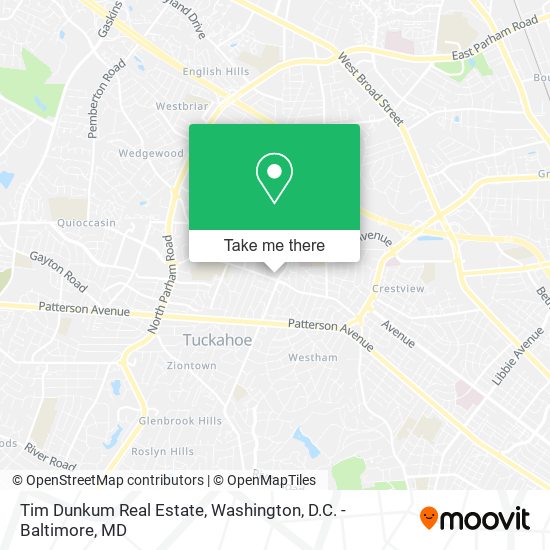 Tim Dunkum Real Estate map