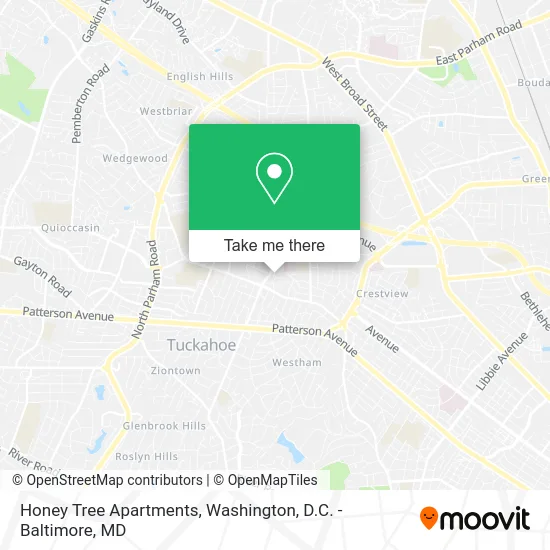 Honey Tree Apartments map