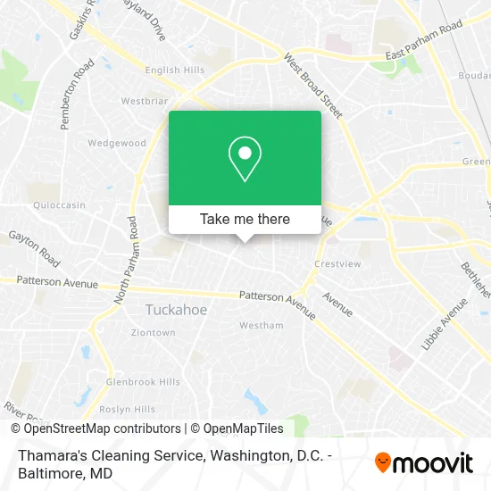 Thamara's Cleaning Service map