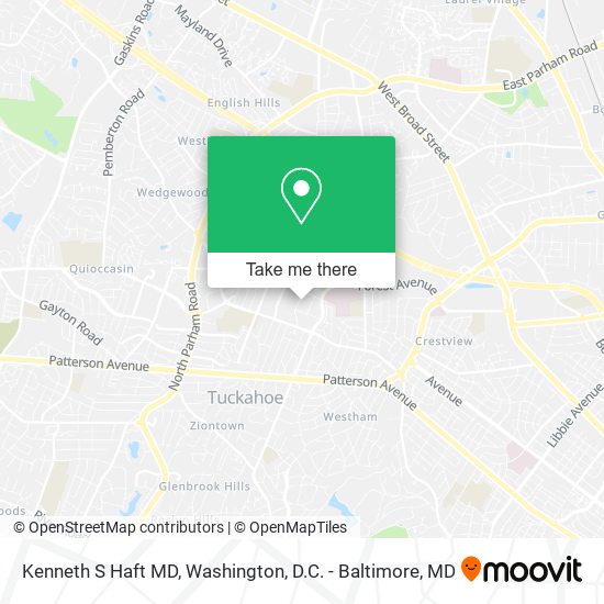 Kenneth S Haft MD map