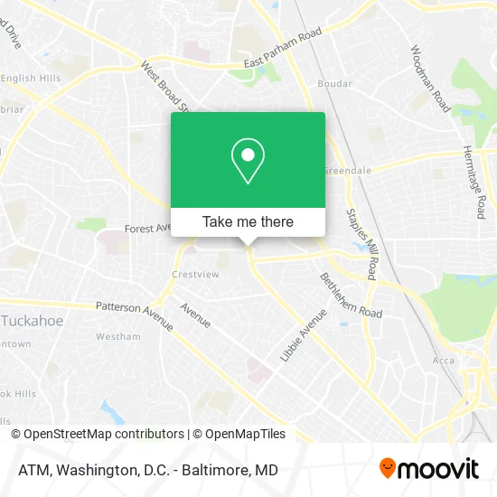 ATM map