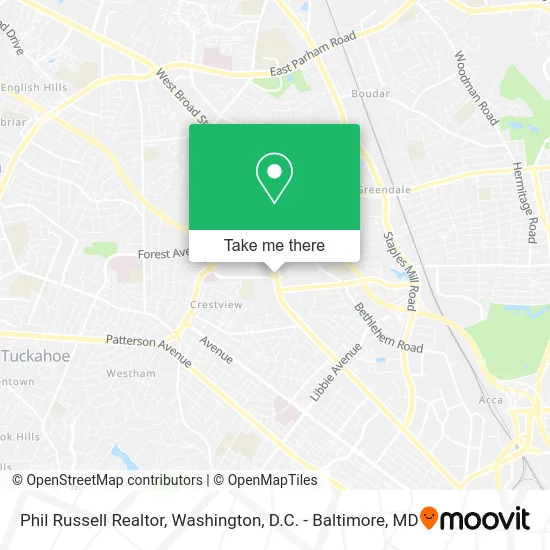 Phil Russell Realtor map