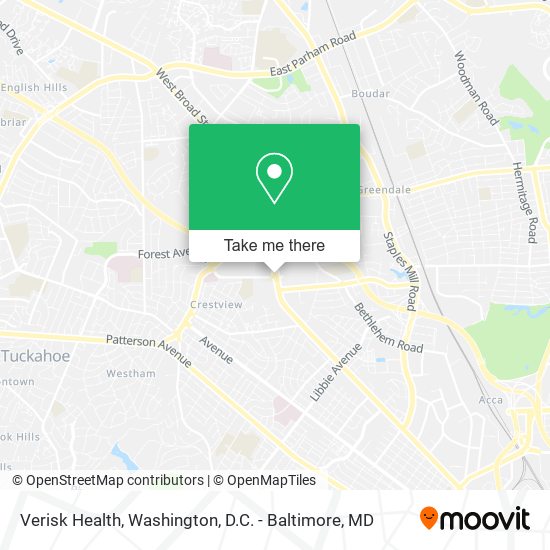 Verisk Health map
