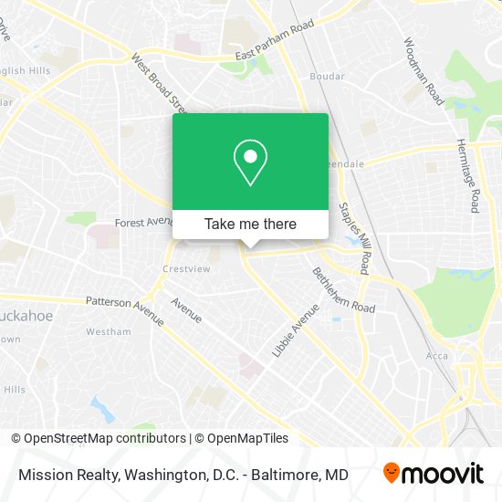 Mission Realty map