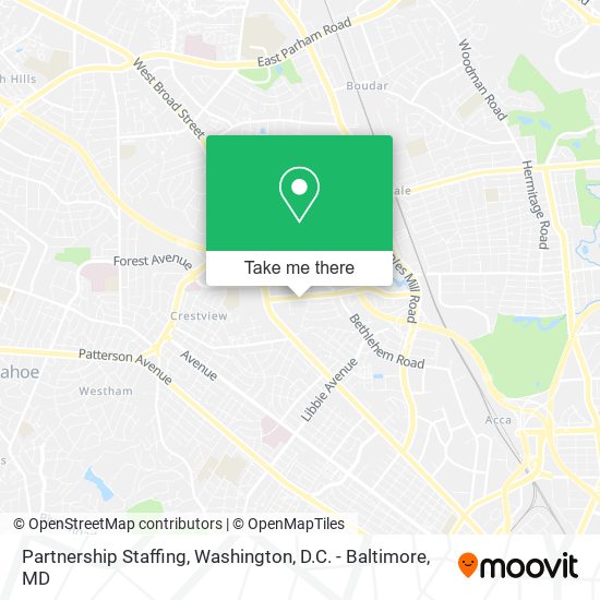 Partnership Staffing map