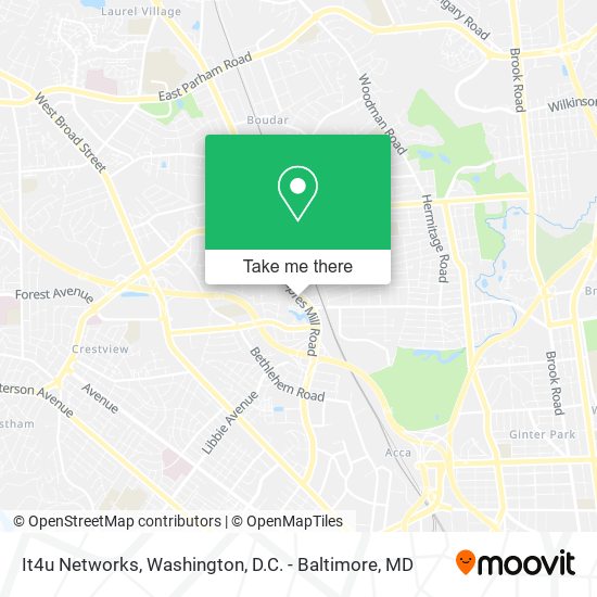 It4u Networks map