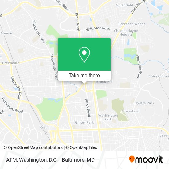 Mapa de ATM