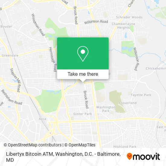 Libertyx Bitcoin ATM map