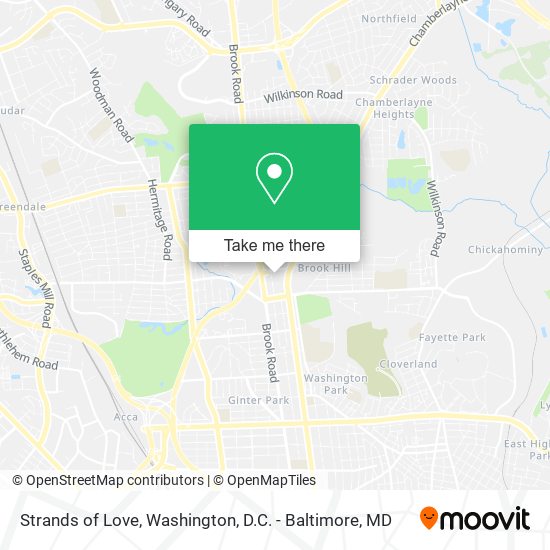 Strands of Love map