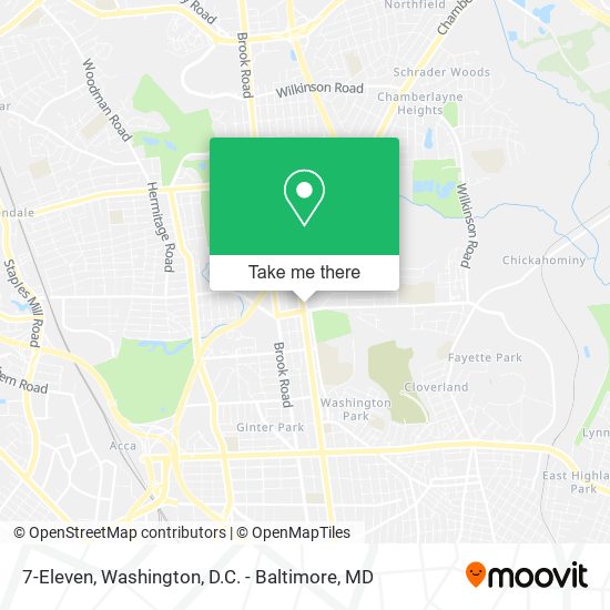 7-Eleven map