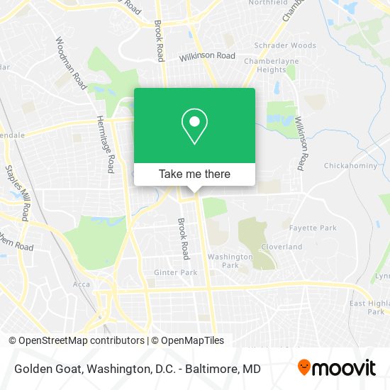 Golden Goat map