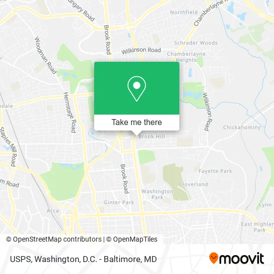 USPS map