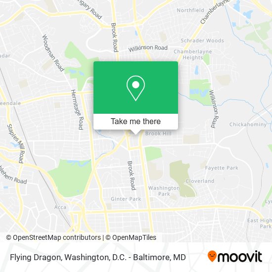 Flying Dragon map