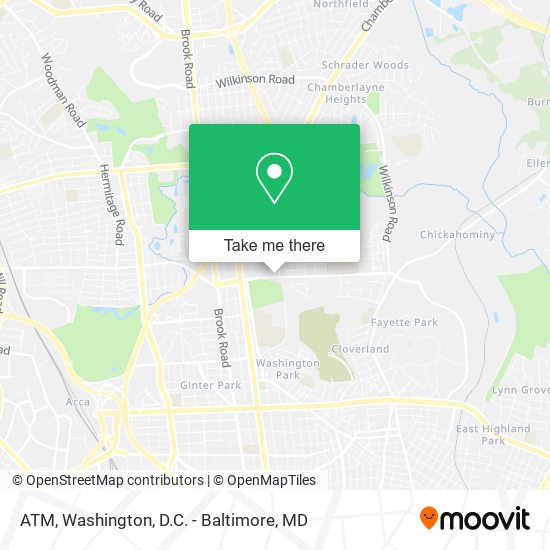 Mapa de ATM