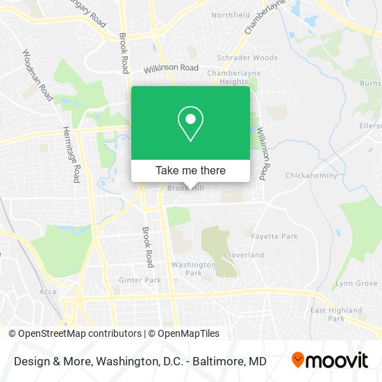 Mapa de Design & More