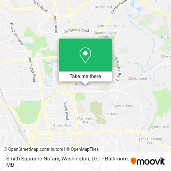 Smith Supreme Notary map