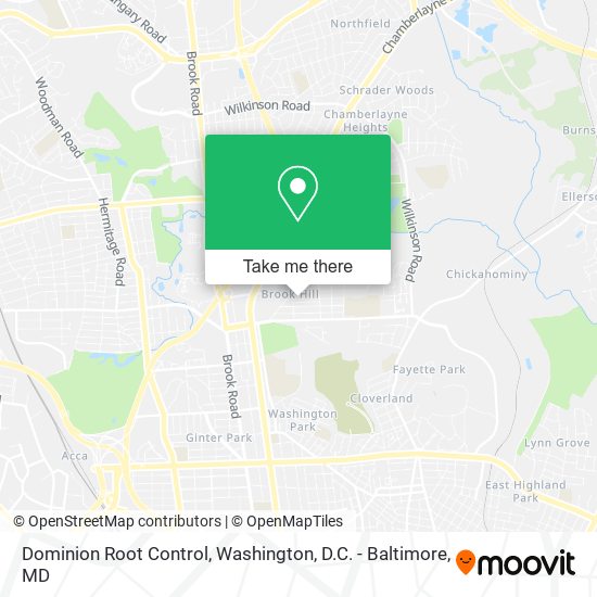 Dominion Root Control map