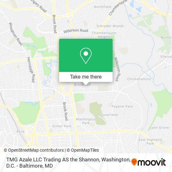 TMG Azale LLC Trading AS the Shannon map