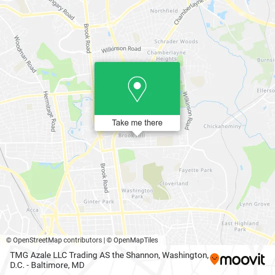 TMG Azale LLC Trading AS the Shannon map