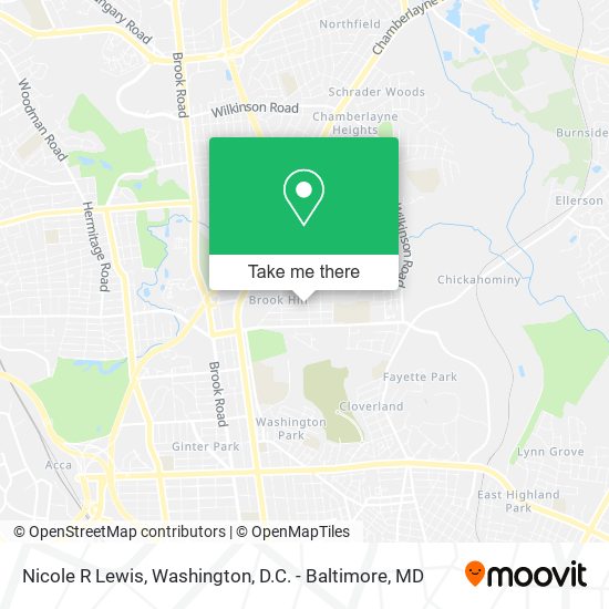 Nicole R Lewis map