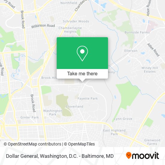 Dollar General map