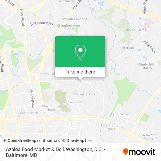 Mapa de Azalea Food Market & Deli