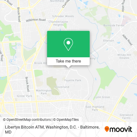 Libertyx Bitcoin ATM map