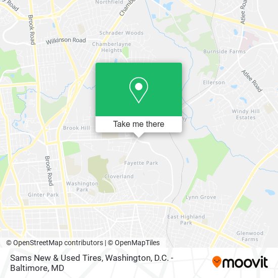 Sams New & Used Tires map