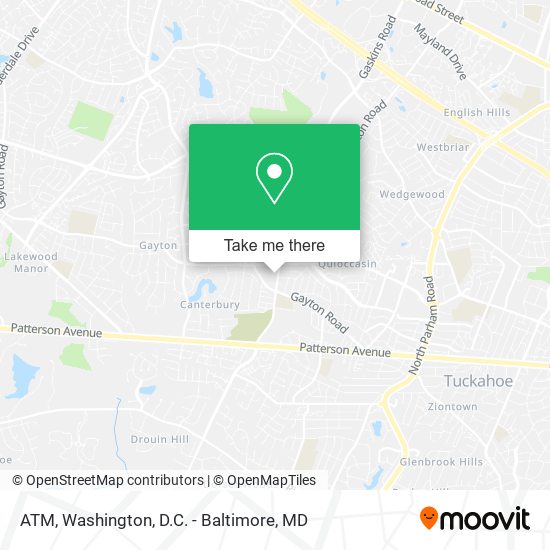 ATM map