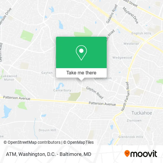 ATM map