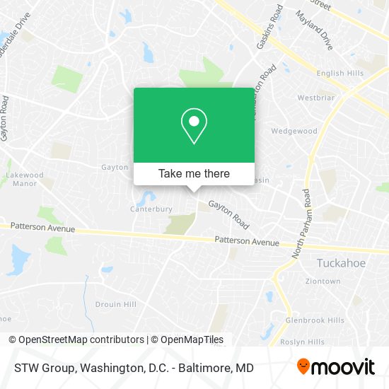 STW Group map