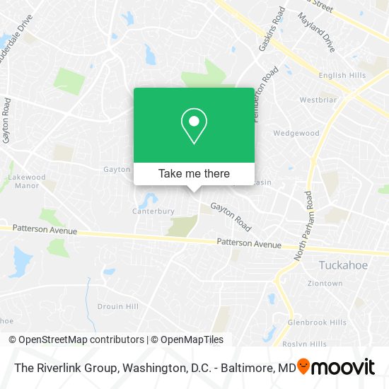 The Riverlink Group map