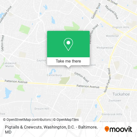 Mapa de Pigtails & Crewcuts