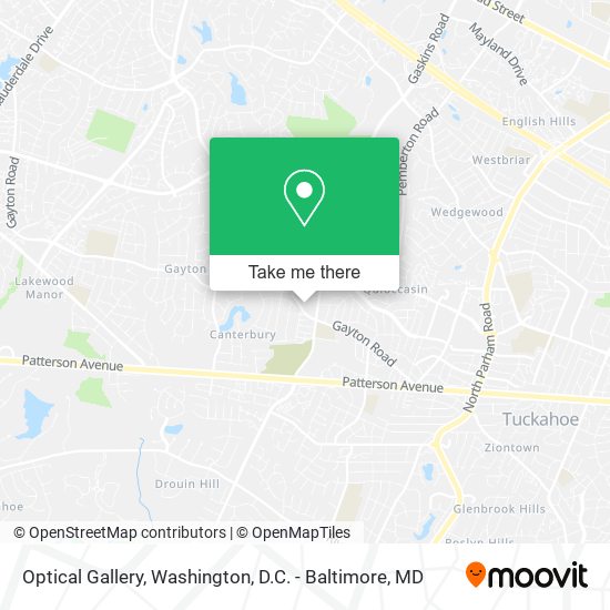 Optical Gallery map