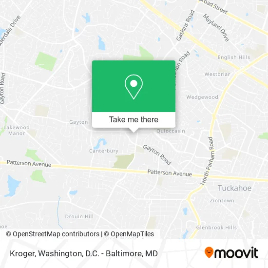 Kroger map
