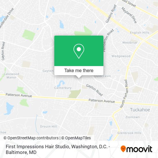 First Impressions Hair Studio map