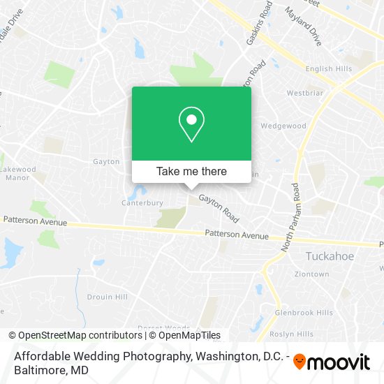 Mapa de Affordable Wedding Photography