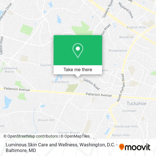 Mapa de Luminous Skin Care and Wellness