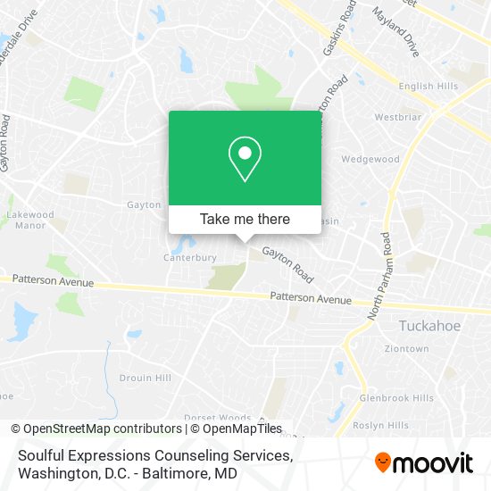 Soulful Expressions Counseling Services map