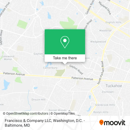 Francisco & Company LLC map