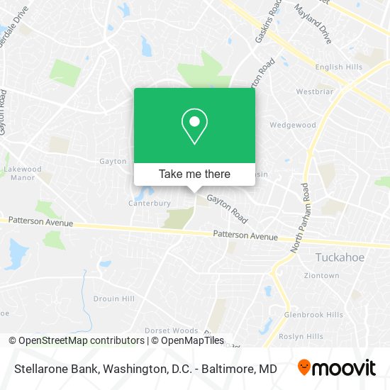 Stellarone Bank map