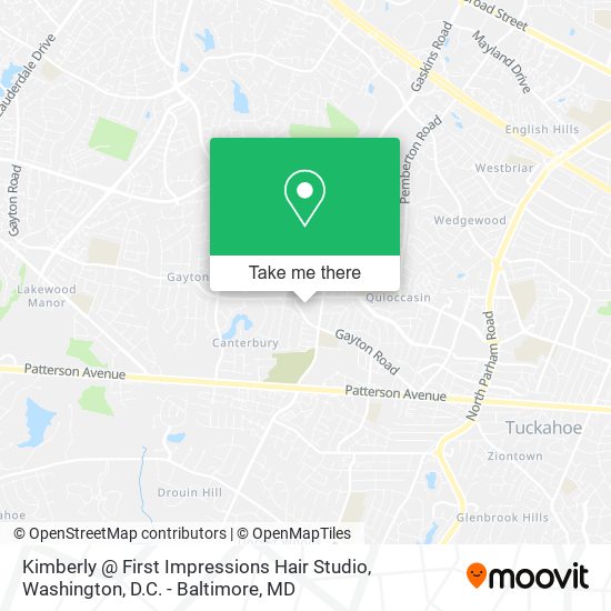 Kimberly @ First Impressions Hair Studio map
