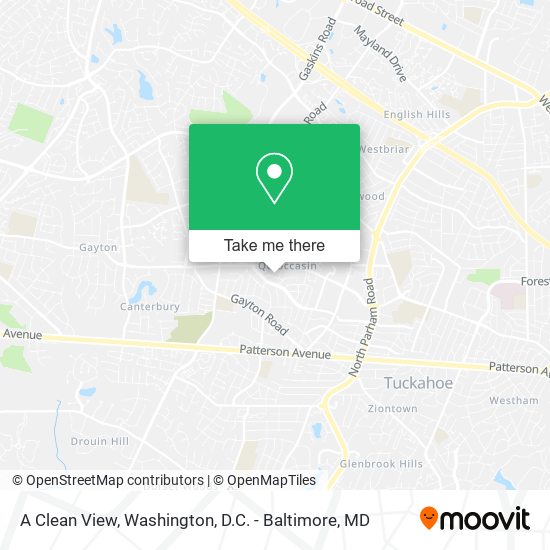 A Clean View map