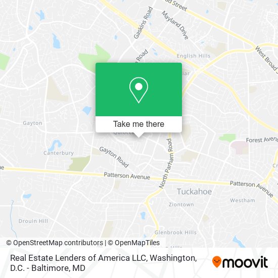 Real Estate Lenders of America LLC map