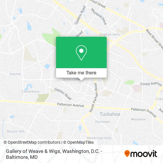 Mapa de Gallery of Weave & Wigs