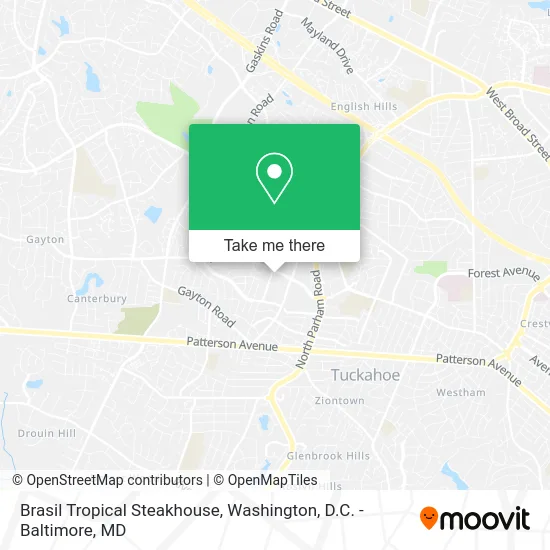 Brasil Tropical Steakhouse map