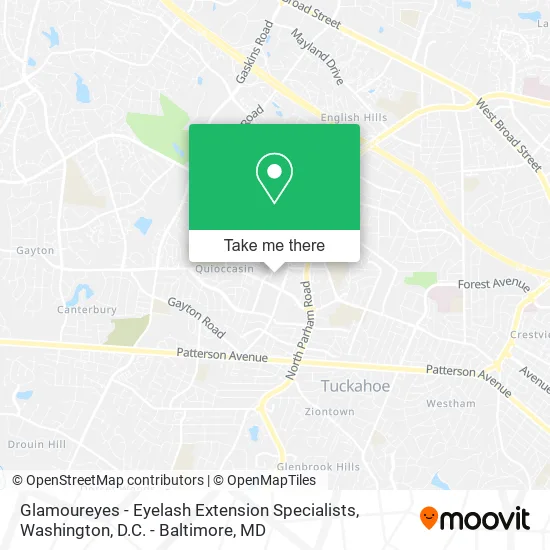 Glamoureyes - Eyelash Extension Specialists map